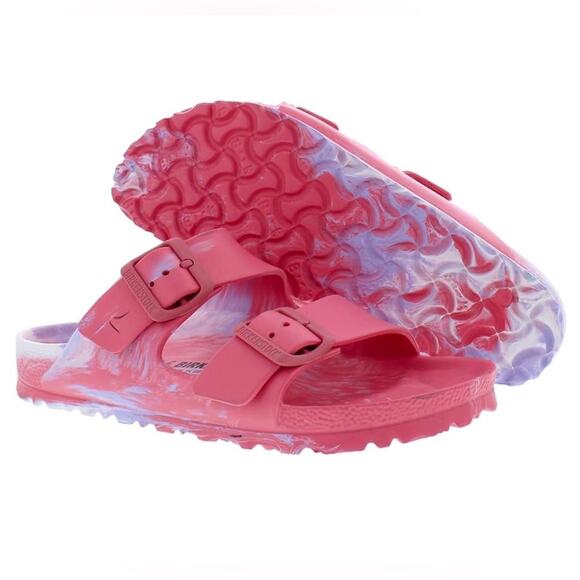 BIRKENSTOCK Women's Arizona Multiwatermelon Split Hex Eva Sandals Size 39 - Picture 1 of 13